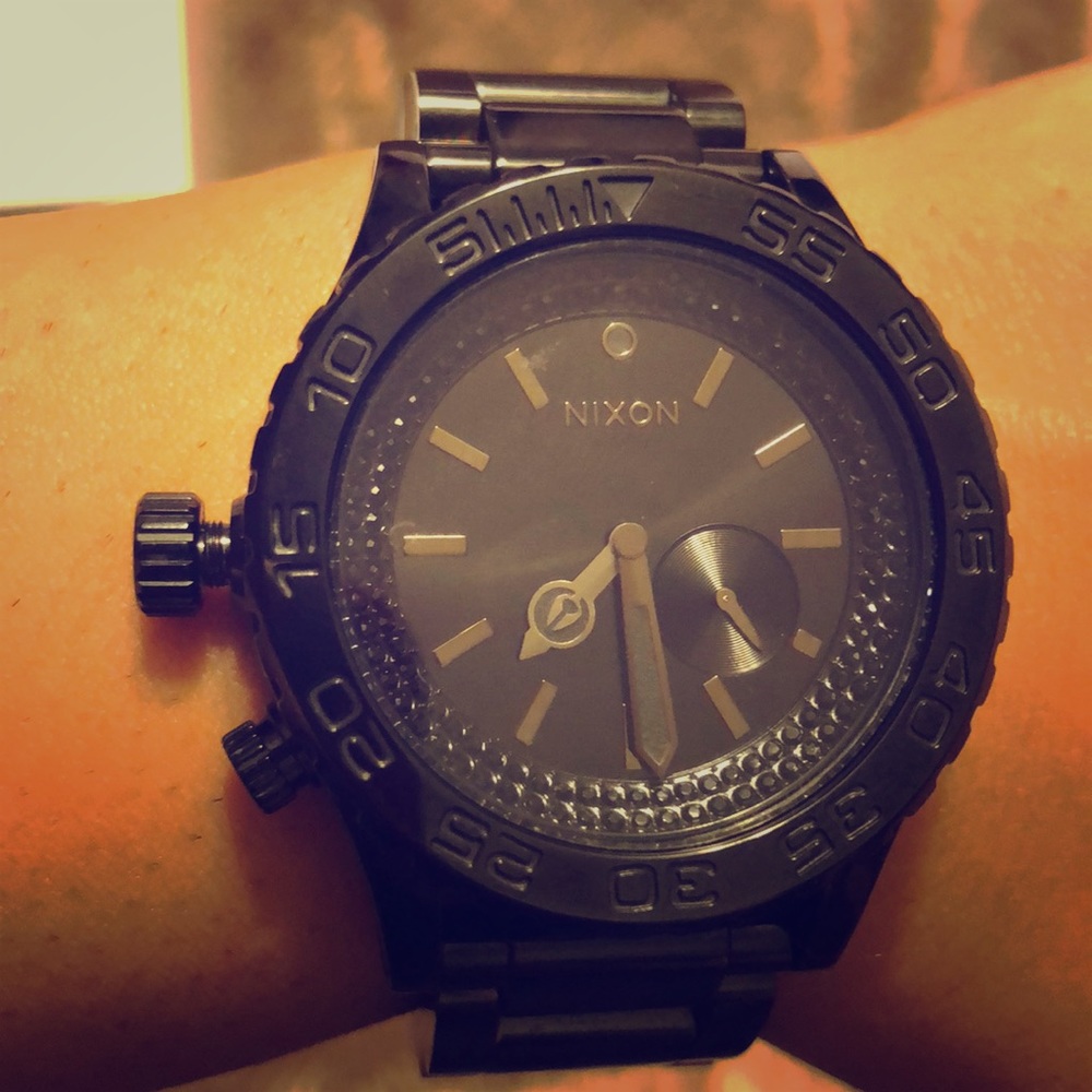 Nixon All black Watch
